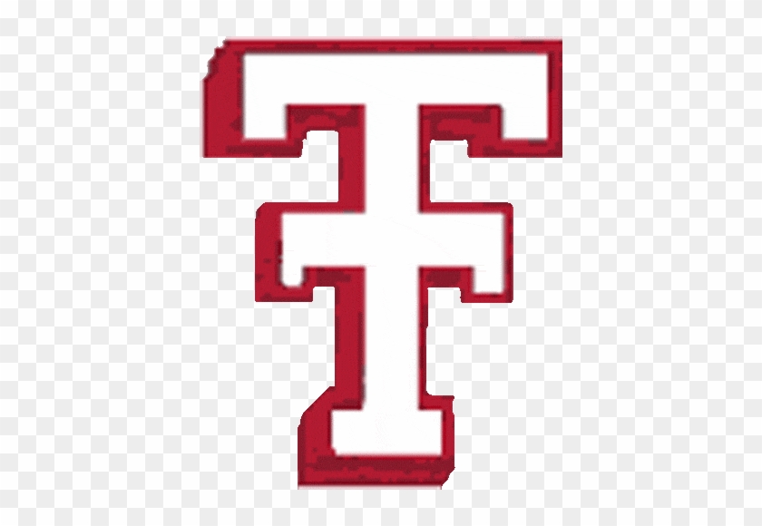 Free Red Division Sign - Texas Tech Outline #1072464