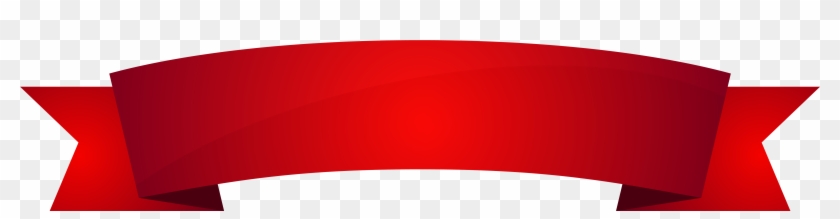 Banner Red Clipart Image - Red Ribbon Banner Png #1072701