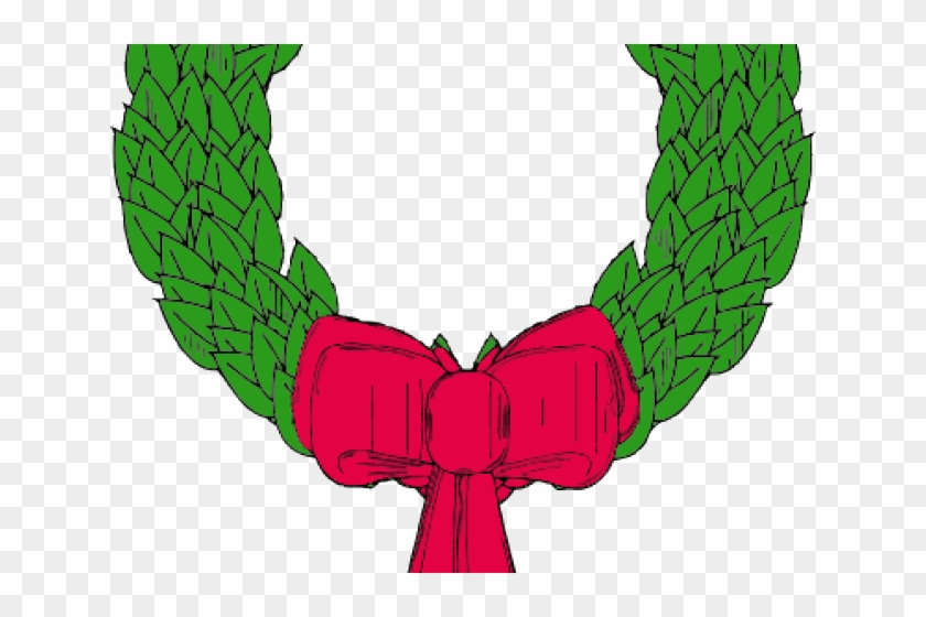 Xmas Wreath Cliparts - Christmas Wreath Clip Art #1072892