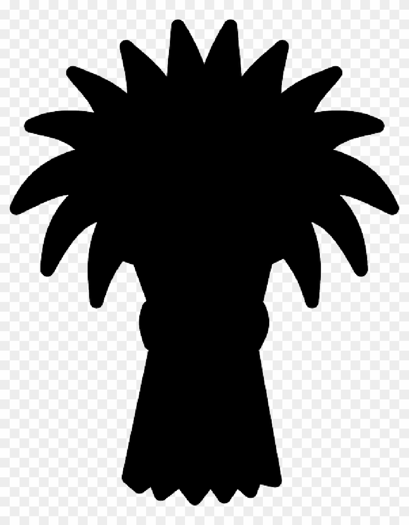 Stack, Food, Silhouette, Wheat, Hay, - Hay Silhouette Png #1072928