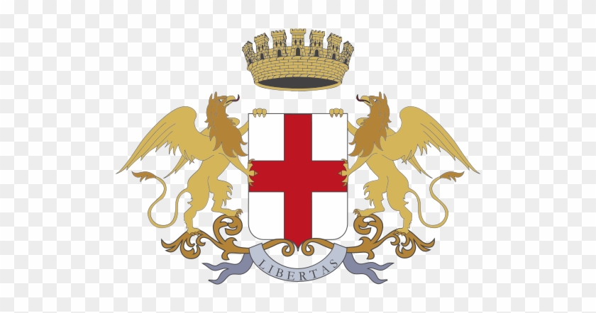 Like Most American Historians, I Know Little Of The - Genoa Coat Of Arms #1073003