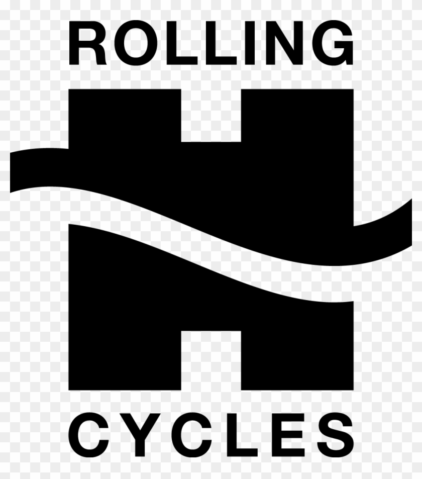 Rolling H Logo Vertical Blk - Poster #1073086