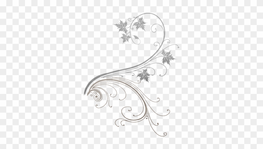 Vine - White Flower Vine Png #1073345