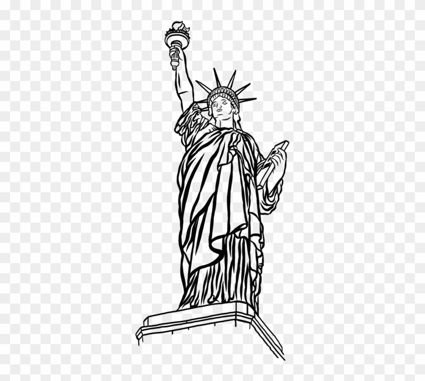 Statue Of Liberty Monument Drawing Art - Statue Of Liberty #1073765