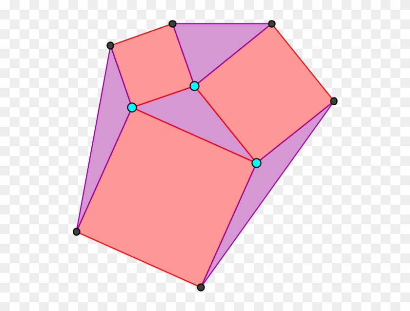 To Make A Picture Like This, You Begin With A Triangle, - Umbrella #1073940