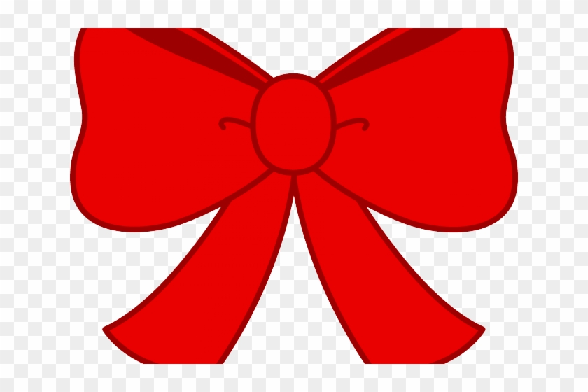 Red Bow Clipart - Transparent Background Bow Clip Art #1074176
