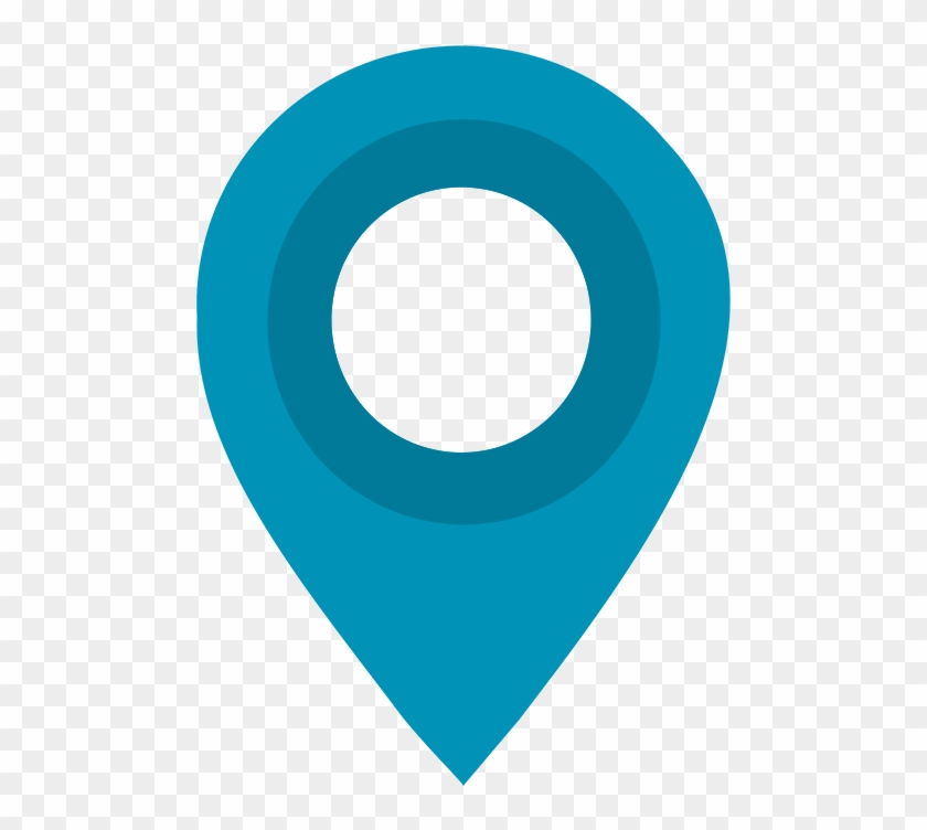 Icon Location Png Blue #1074255