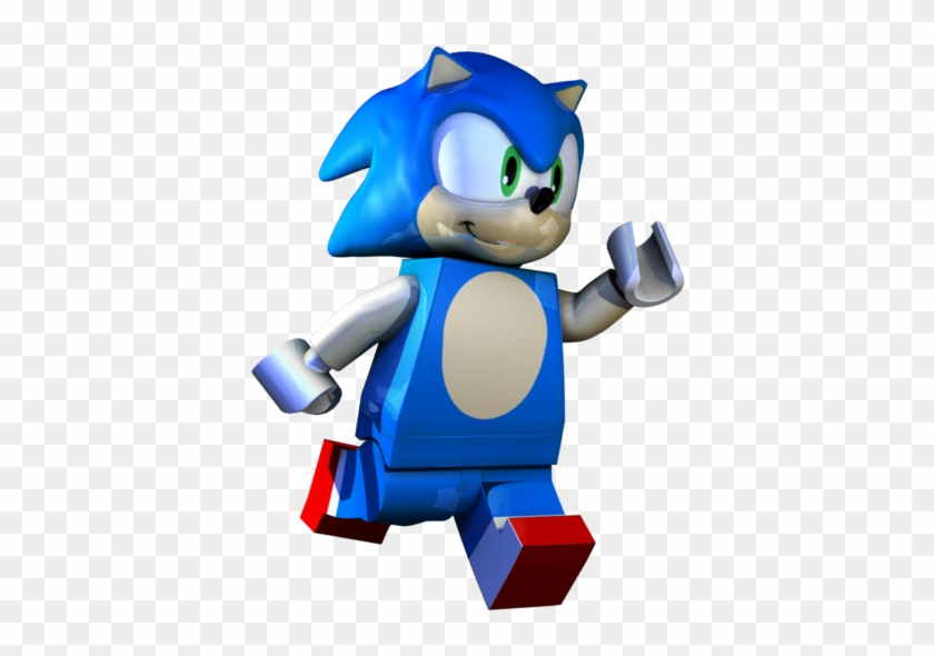 Lego Sonic Render By Thetunisiansonicfan - Cartoon #1075073
