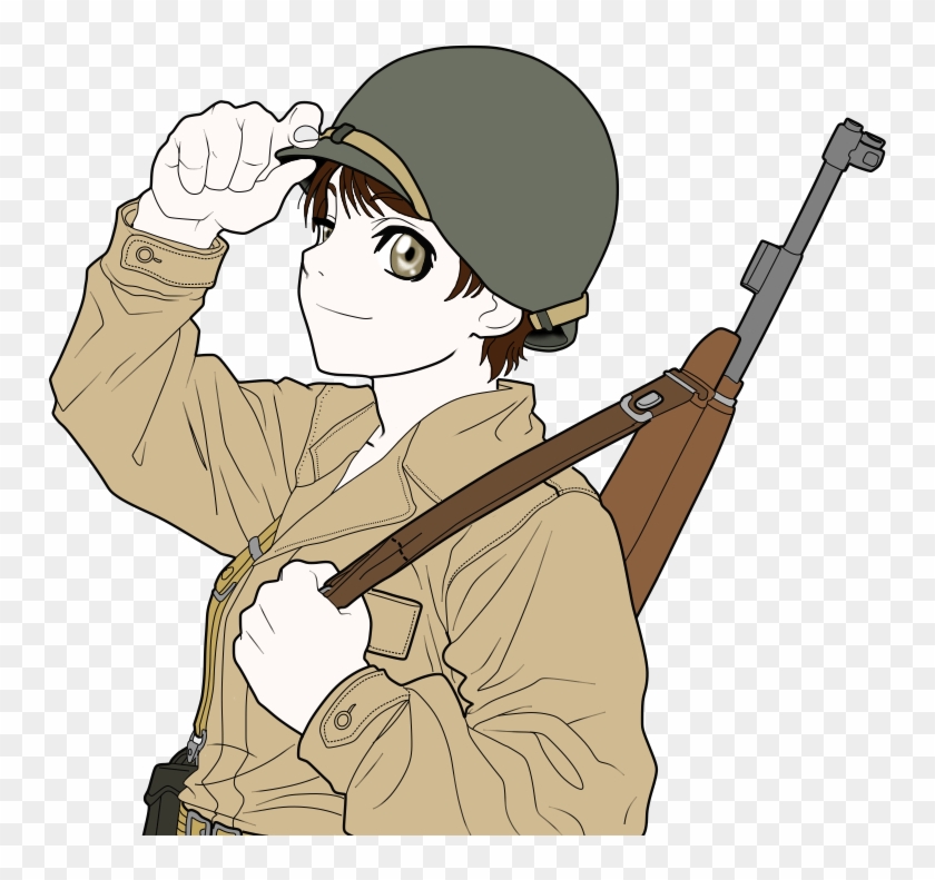 American Soldier Base Color By Fvsj - Cartoon #1075284