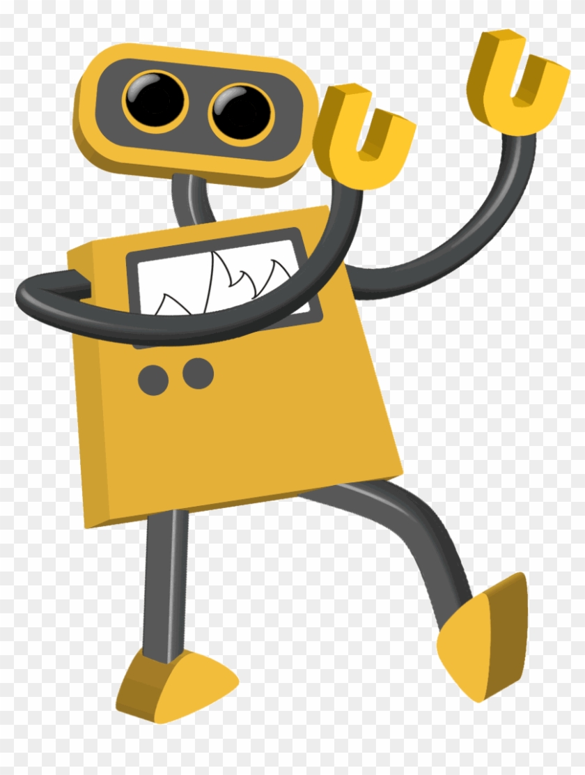 Robot Clipart Gif - Transparent Background Gif #1075498
