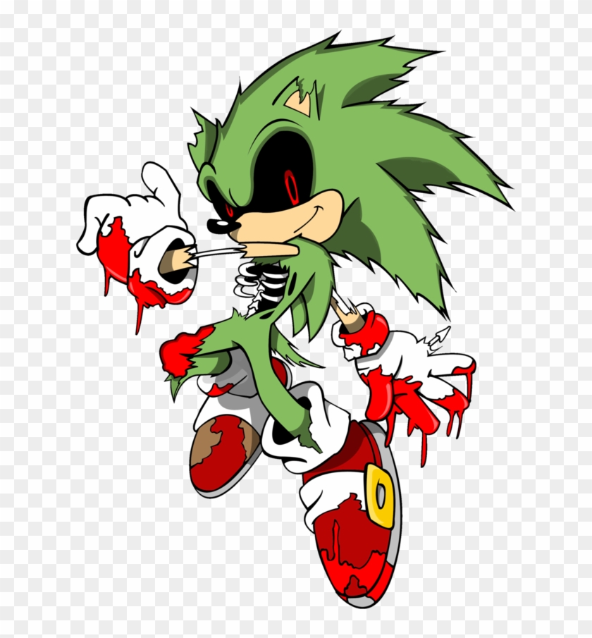 Zombie Sonic By Markmorbidity - Sonic Zombie Png #1075854