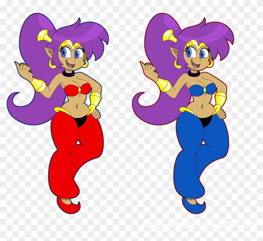 Atlasmaximus 104 3 Shantae Colors By Dangr-artworks - Art #1076436