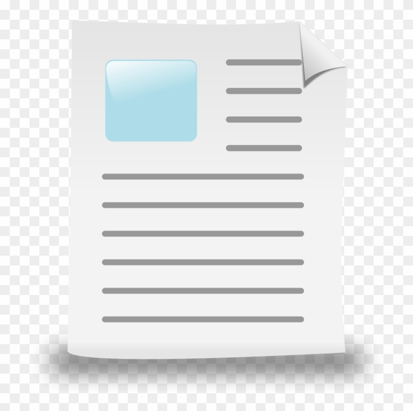 Crap Document Clipart Vector Clip Art Free Design - Computer File #1076730