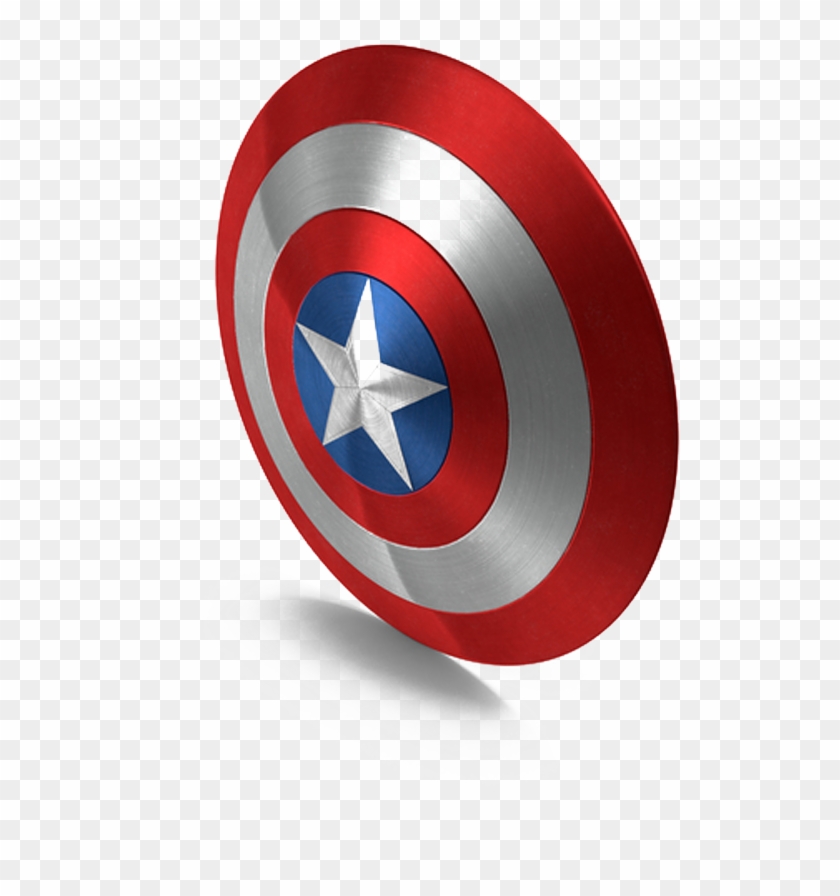 Captain America's Shield Logo - Captain America Shield Icon #1077437