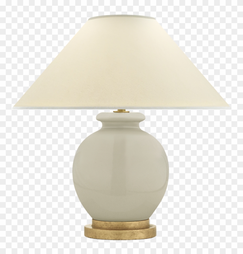 Chang Accent Table Lamp In Iced Coconut With Nat - Lampshade #1077883