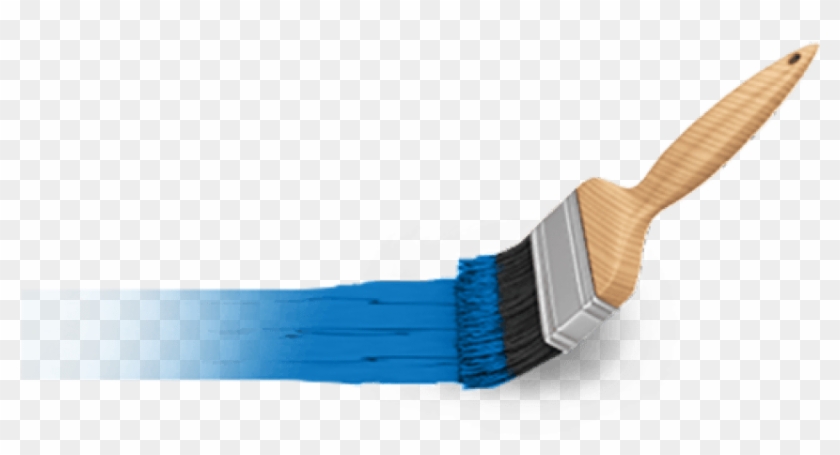 Free Png Images Blue Paint Brush Png - Free Png Images Blue Paint Brush Png #1078334