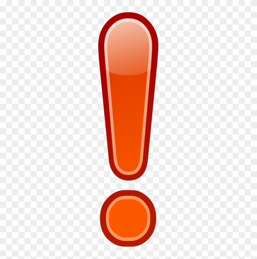 Punctuation Clip Art - Exclimation Mark Png #1078697