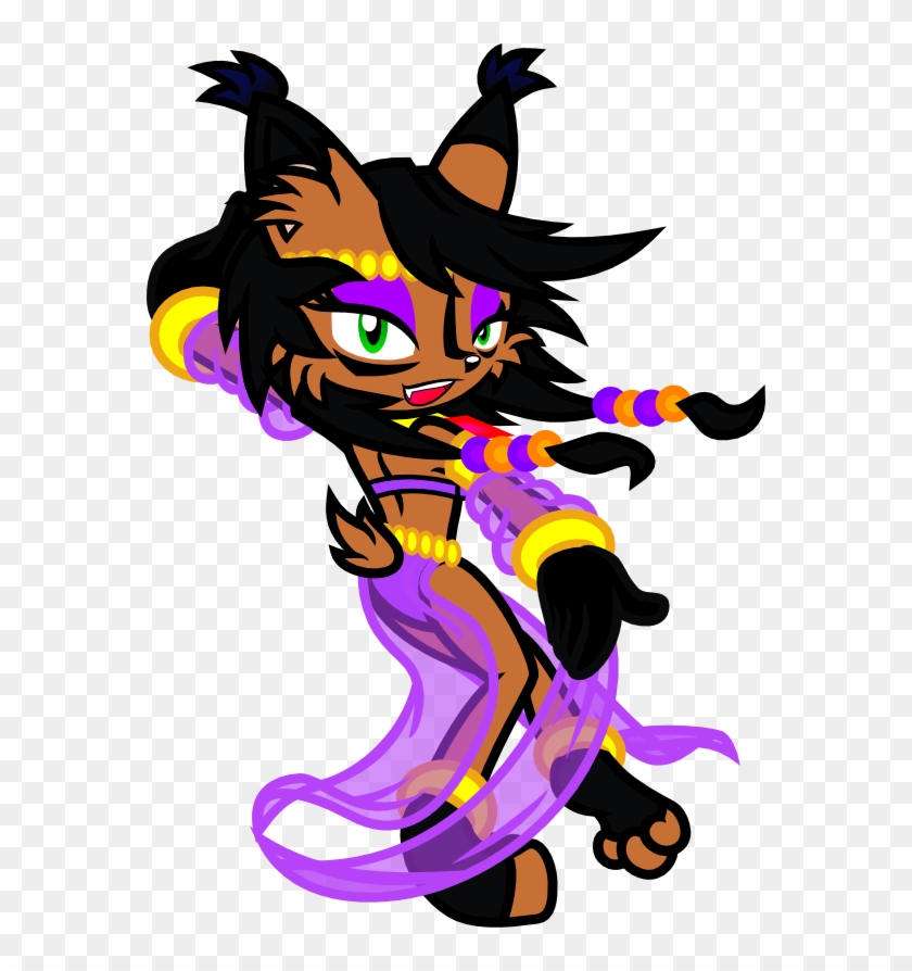 Sonic The Hedgehog Nicole Belly Dance Costume #1078710