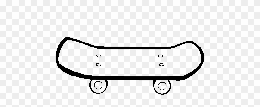 Skateboard Png For Coloring #1078813