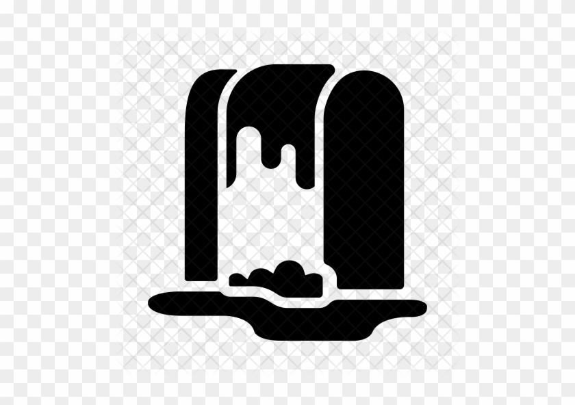 Waterfall Icon - Illustration #1079023