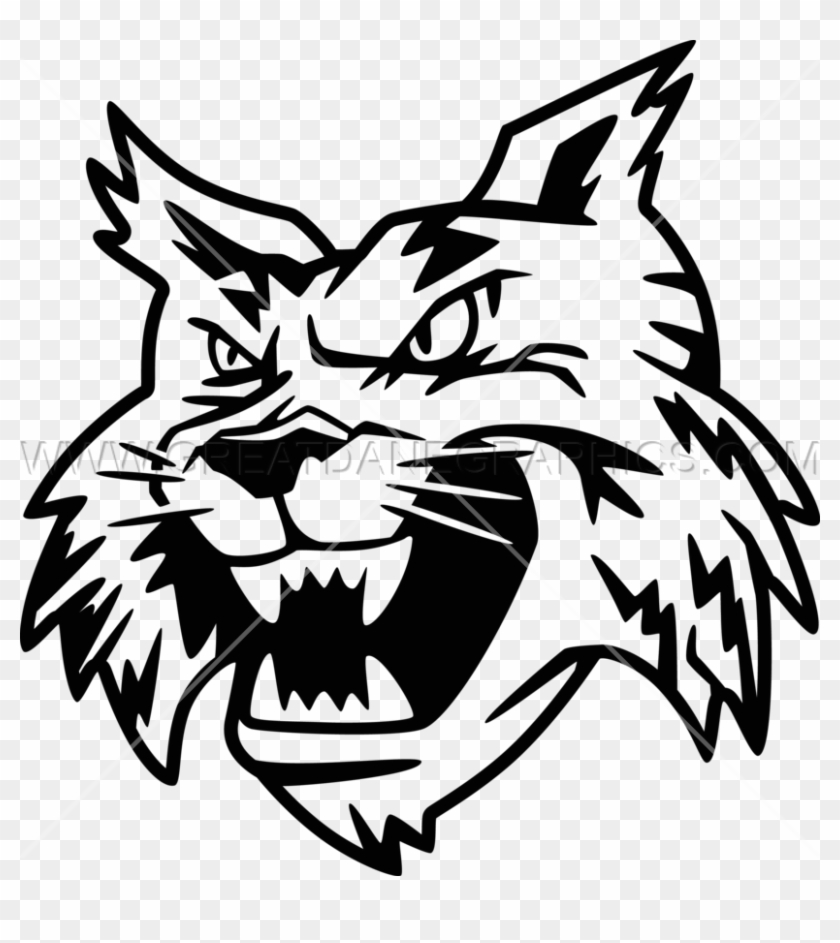 Bobcat Head - Printed T-shirt #1079155