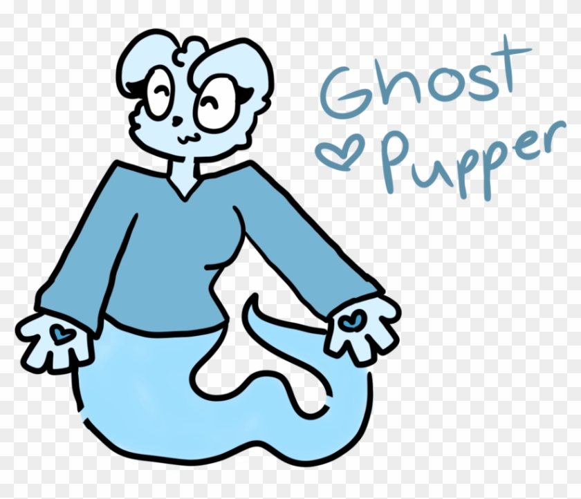 Ghost Pupper By Spaceoreos - Ghost Pupper By Spaceoreos #1079308