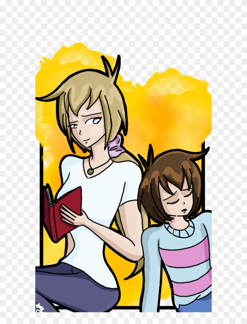 Anna And Frisk - Cartoon #1079356