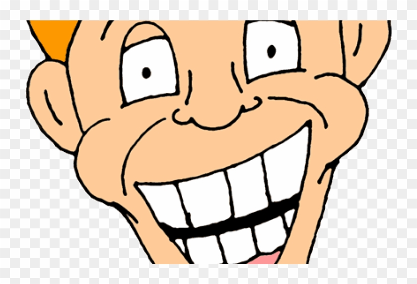 Big Cartoon Smile Clip Art - Big Smile Clip Art #1079534