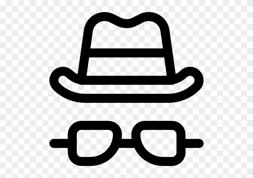 Hat And Glasses Free Icon - Hat And Glasses Free Icon #1079647