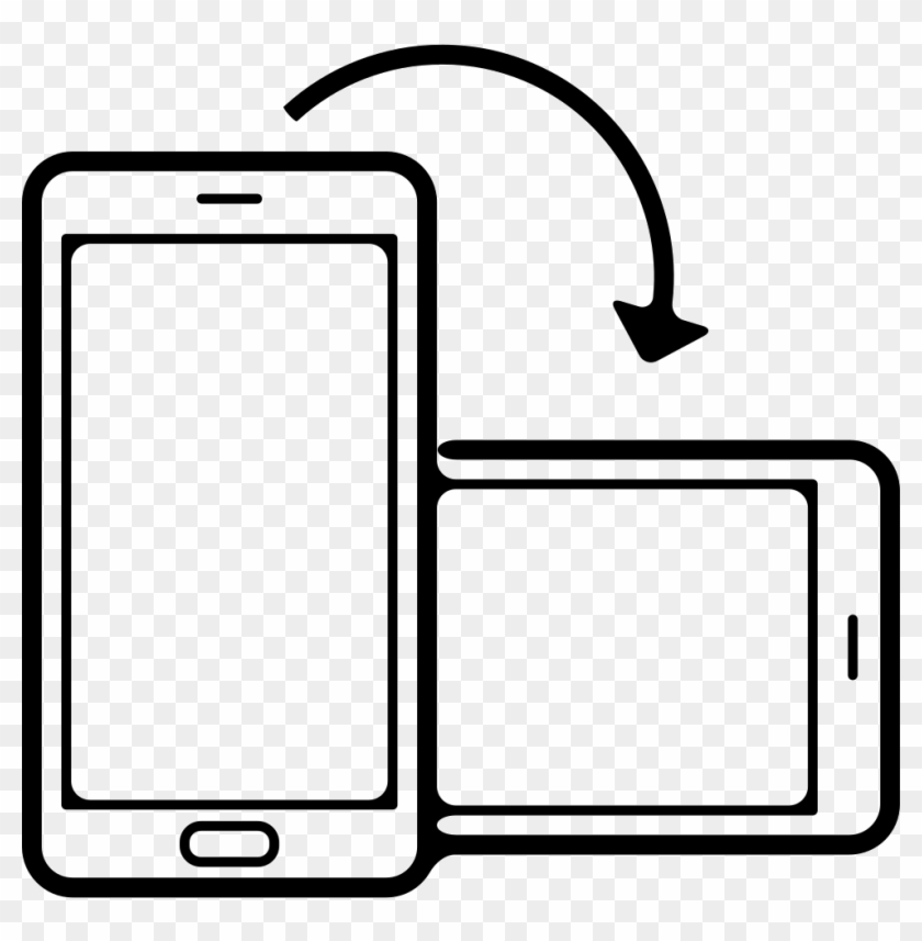 Phone Position Rotation From Horizontal To Vertical - Mobile Phone #1079836