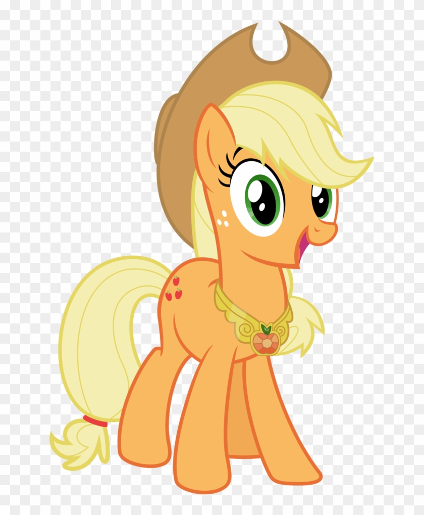 Applejack With The Element Of Honesty By Martinnus1 - Applejack Elements Of Harmony #1079854