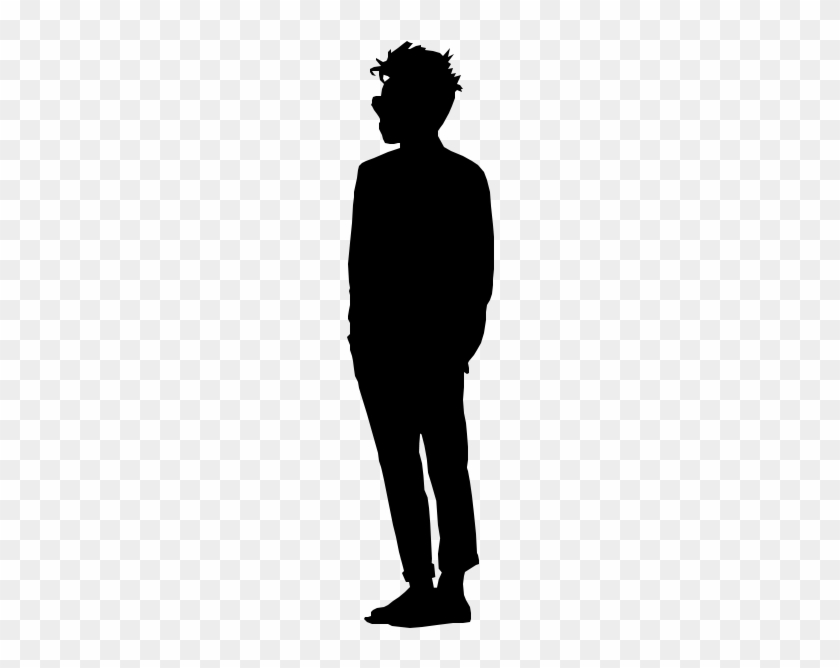 Ns 0040 - Silhouette Man Png Transparent #1079966