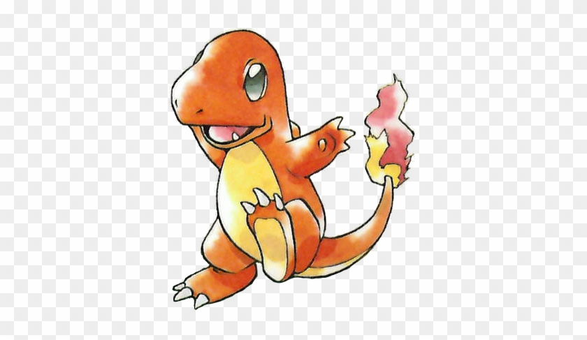 Charmander Originally Had A Spike On Its Back, But - Charmander Original Art #1080183