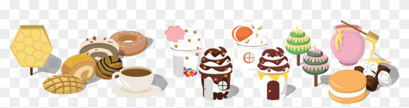 Different Flavors, Toppings, Baking Items And Ice Cream - Different Flavors, Toppings, Baking Items And Ice Cream #1080963