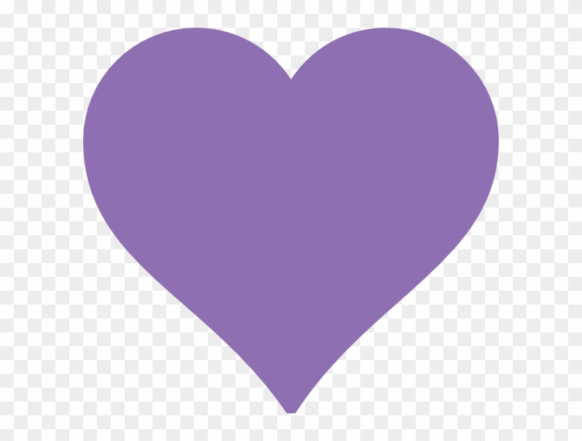 Purple Heart Clip Art Purple Heart Clip Art At Clker - Heart Clipart Purple #1081293