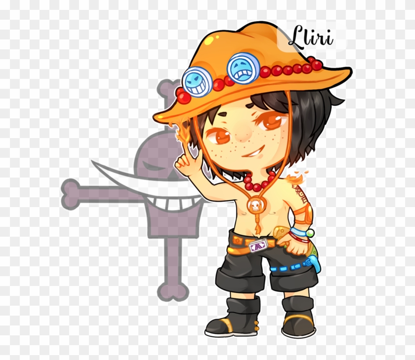 [ Op ] Ace By Lliri - One Piece Whitebeard Flag #1081376