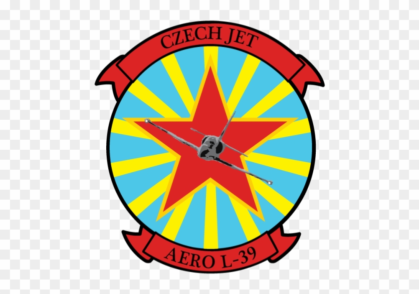 Cropped Czech Jet Aero L 39 - Circle #1081627