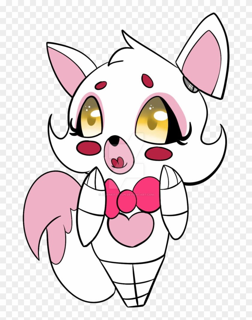 Fnaf Mangle Chibi By Alienkittykun - Five Nights At Freddy's #1081631