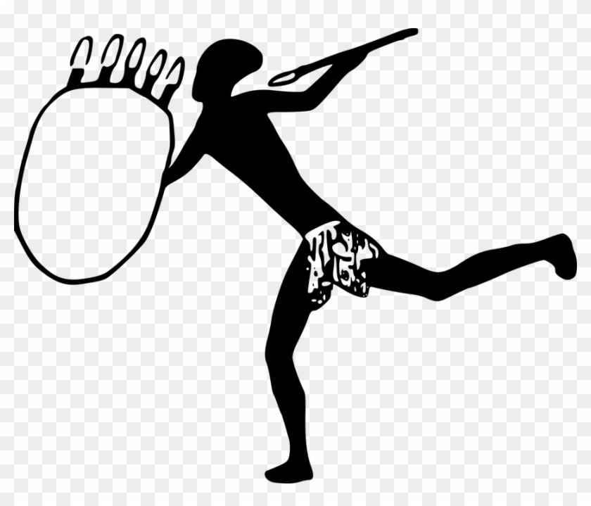Tribe And My Dream About Dancing - Bushman Vector #1081954