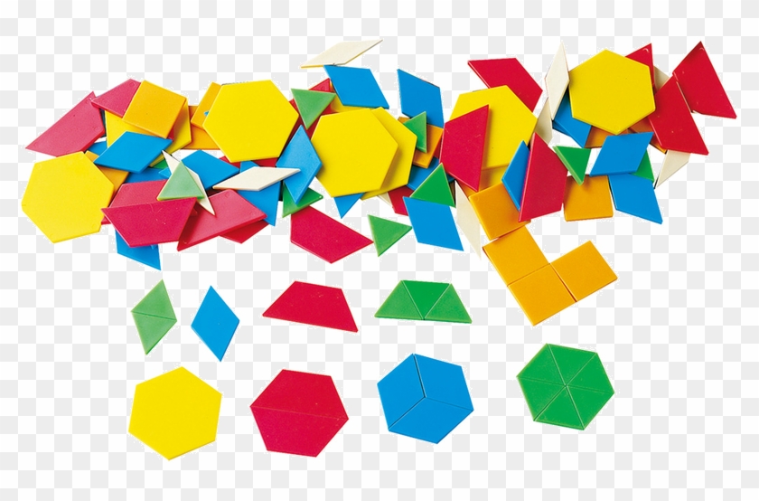 Plastic Pattern Blocks - Mönsterblock #1082490