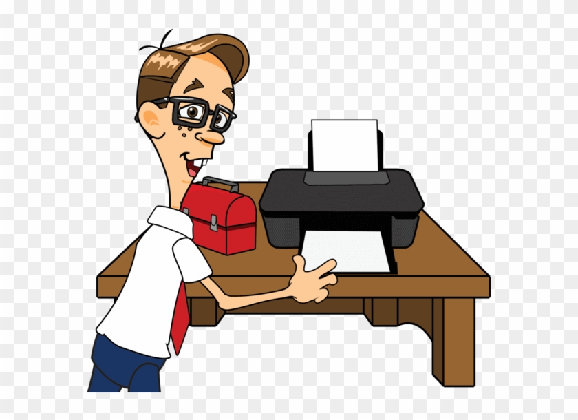 Cpu Clipart Printer Repair - Global Troubleshoot #1083195