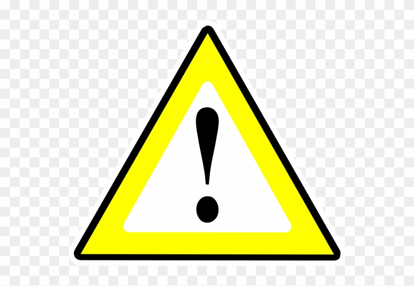 1 Significant Risk Yellow - Significant Clip Art #1083299
