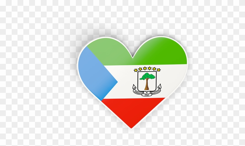 Illustration Of Flag Of Equatorial Guinea - 2495 - Equatorial Guinea Flag Temporary Tattoo In-stock #1083551