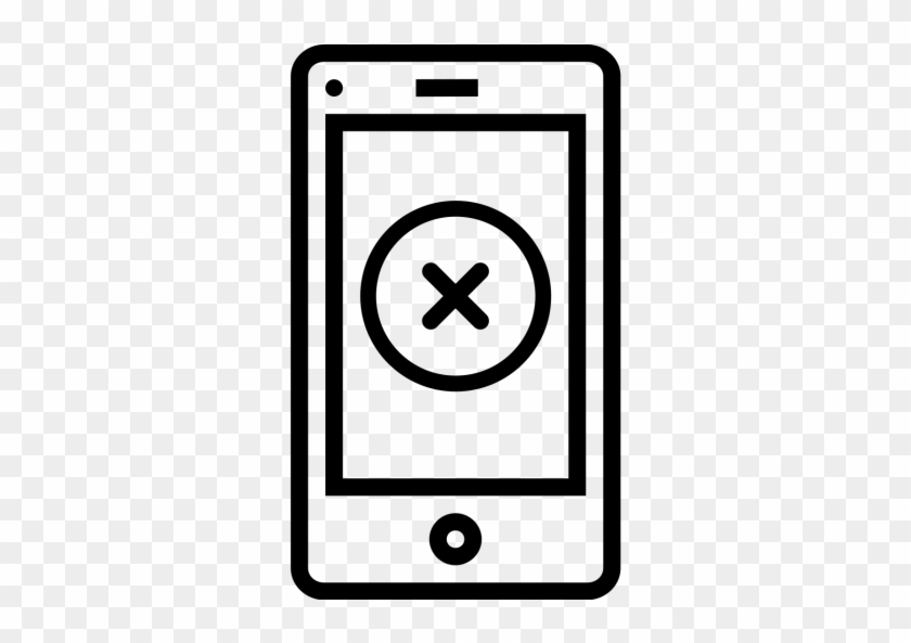 Page, Mobile, App, Application, Multiplication, Delete, - Happy Mobile Icon #1083566