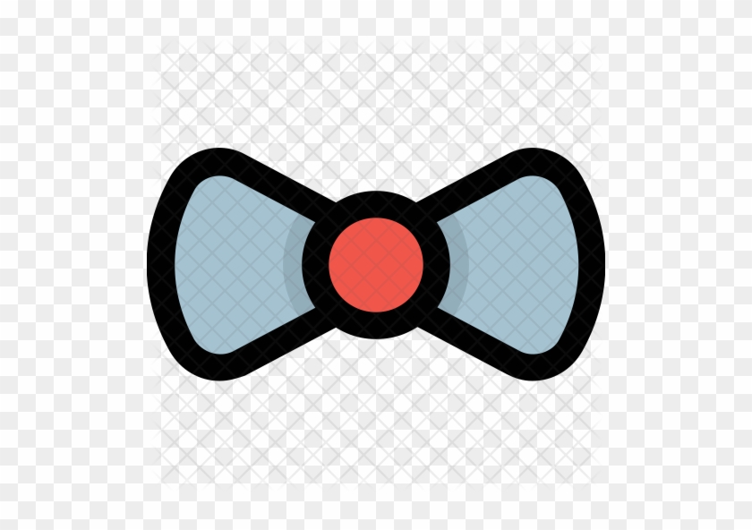 Bow Tie Icon - Girly Skull And Crossbones #1083607
