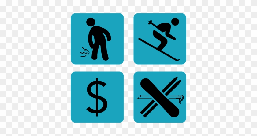 Pair Of Skis Clipart #1083656