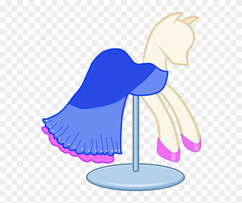 Mlp Gala Dress For A Mare Blue And Pink - Illustration #1083865
