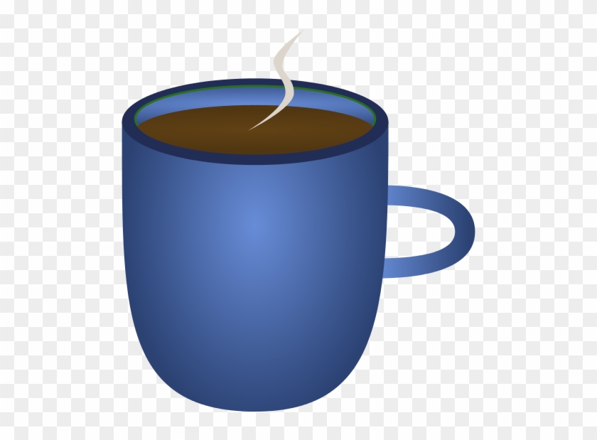 Cup Of Coffee Clipart - Blue Coffee Cup Png #1084073