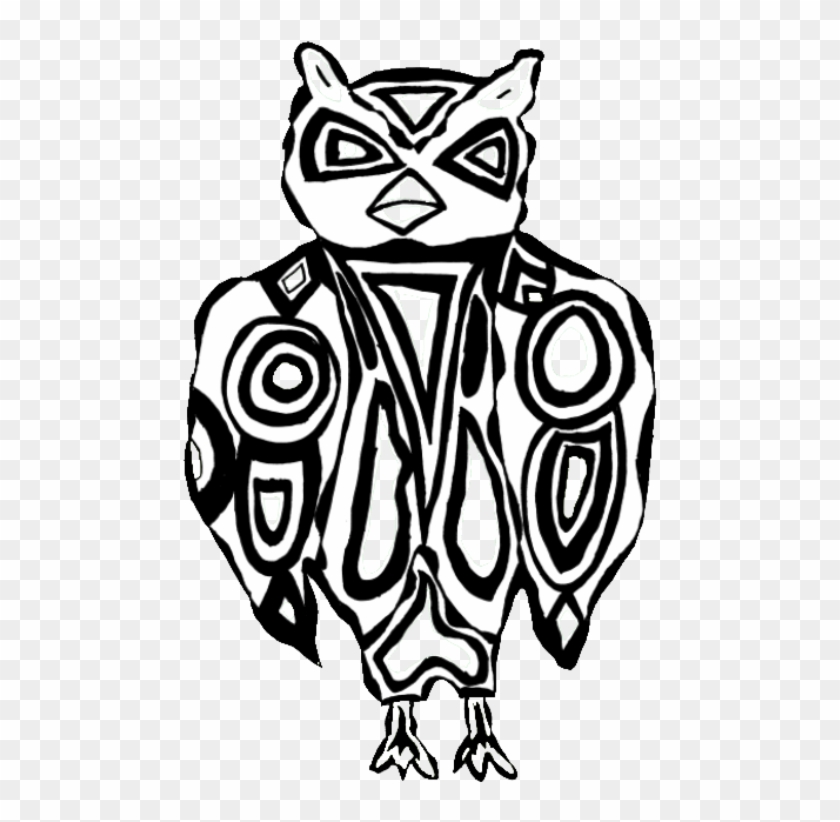 Owl - Cartoon #1084130