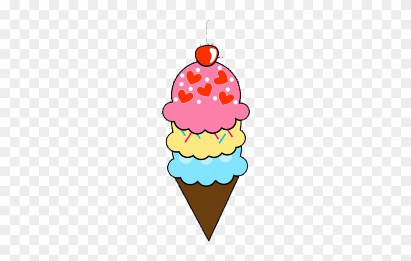 Kawaii Png - Desenho De Sorvete Em Png #1084399